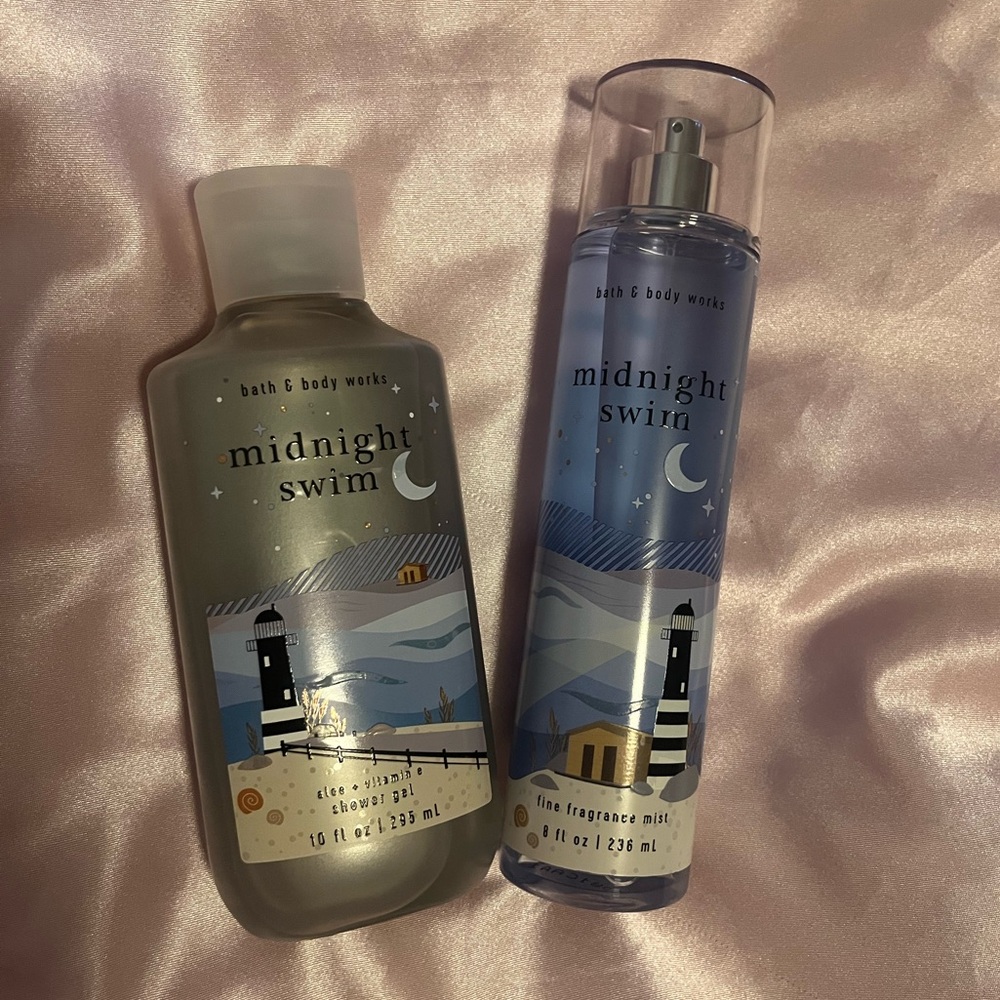 Midnight Swim Bath & Body Works Set
